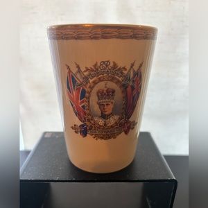 Antique H.M. King Edward VIII Coronation cup 1937